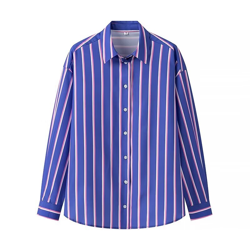Levoire | Chemise surdimensionnée rayée et pantalons larges