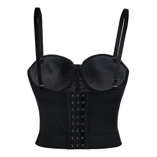 Levoire | Bustier En Cuir Forme Top