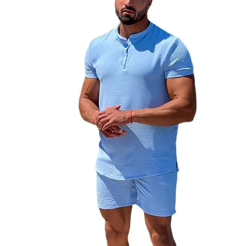 Levoire | Shorts pour hommes et hauts à manches courtes en deux pièces