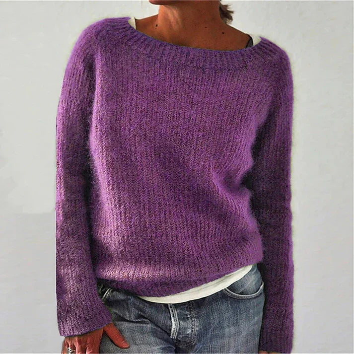 Levoire | Pull Classique Pour Femmes Lilas
