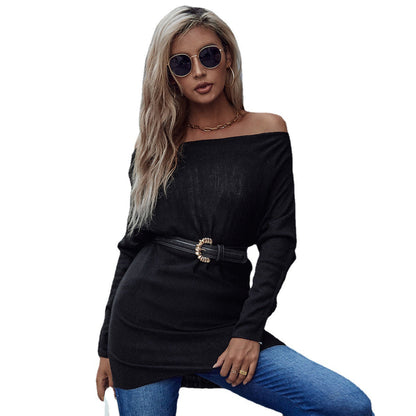 Levoire | Pull en tricot à manches longues mi-longues et élégantes