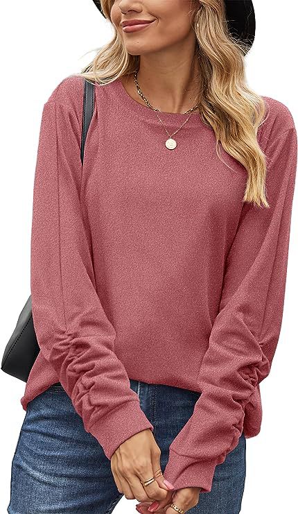 Chemise décontractée à manches longues pour femmes en mélange de coton doux Levoire