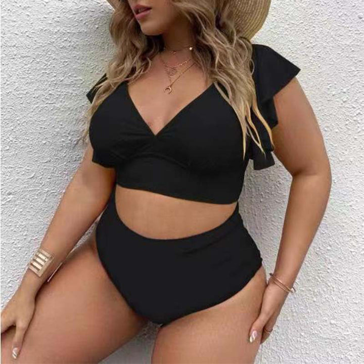 Levoire | Ensemble Bikini Rétro Grande Taille Noir