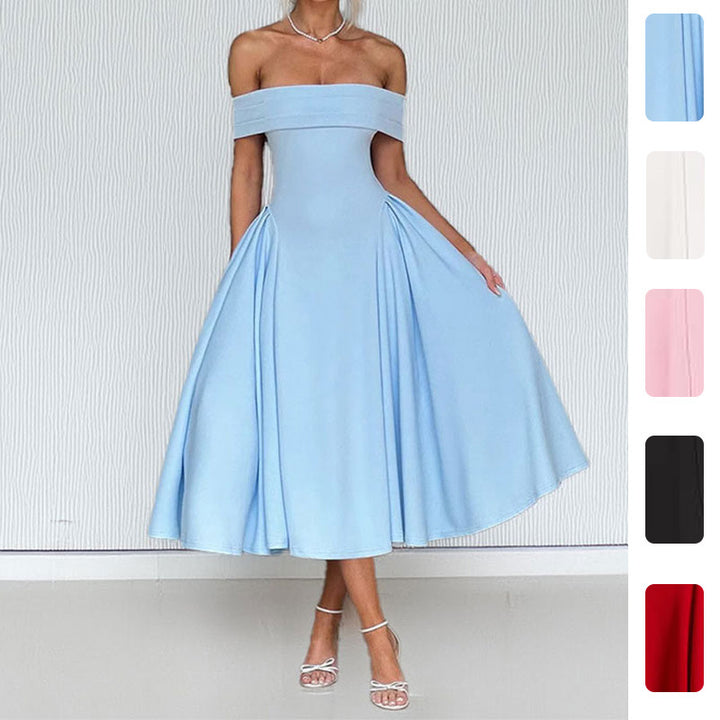 Robe de soirée léopard pour femme Levoire