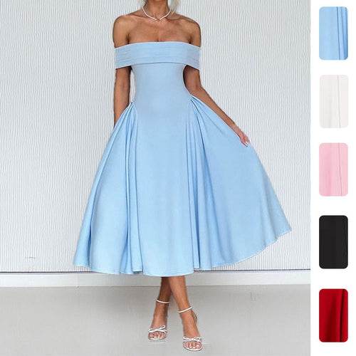 Robe de soirée léopard pour femme Levoire