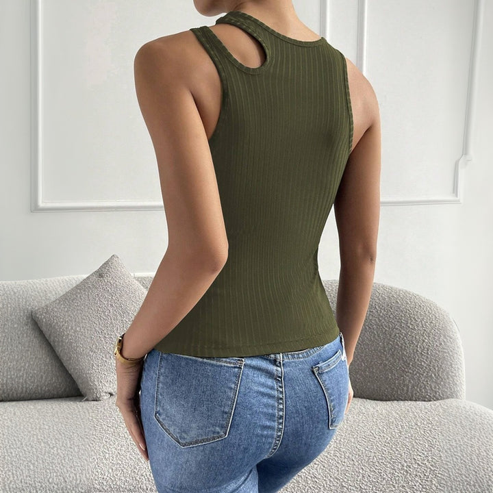 Body ajusté femme avec coupe asymétrique et élégant col en V Levoire