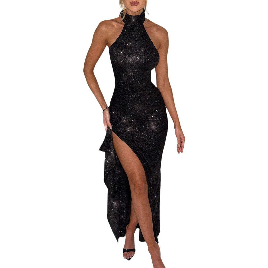 Robe de soirée pour femmes avec fentes hautes Levoire