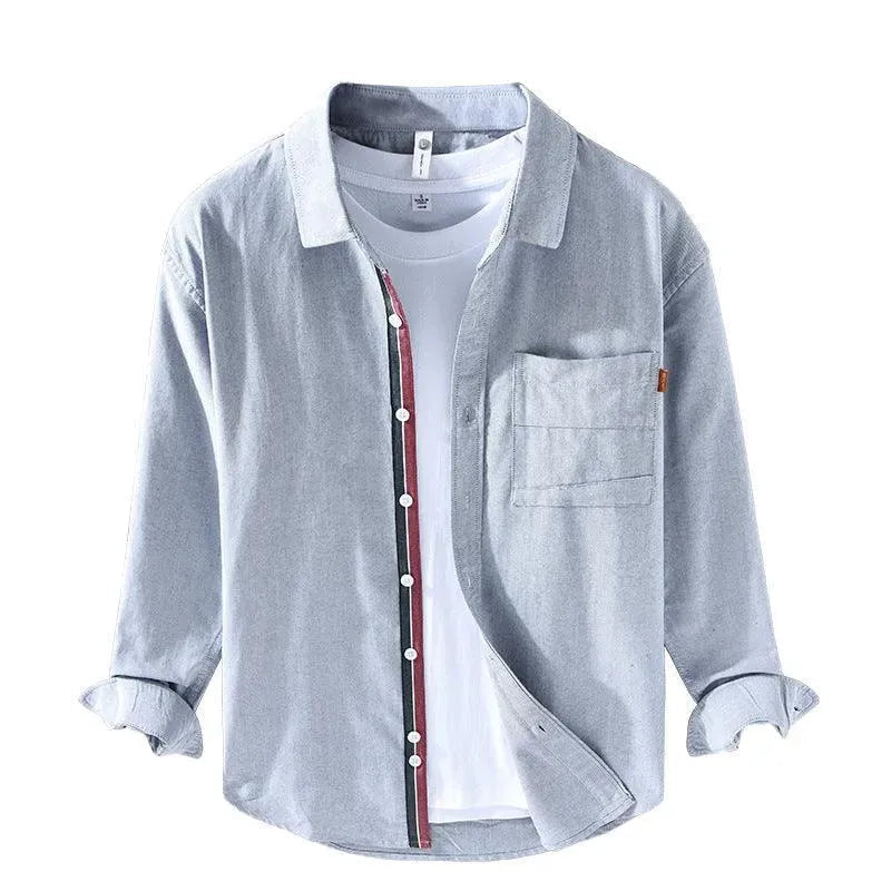Levoire | Chemise à manches longues pour hommes décontractée