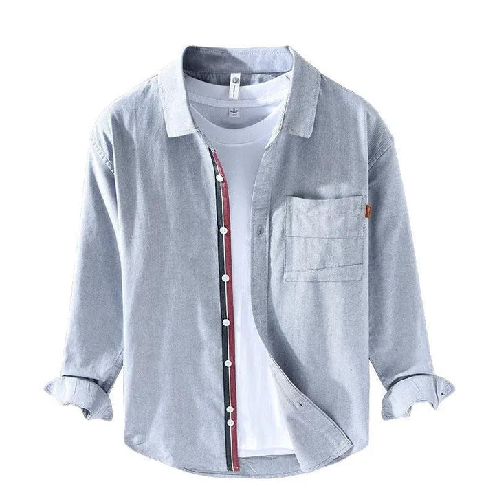 Levoire | Chemise à manches longues pour hommes décontractée