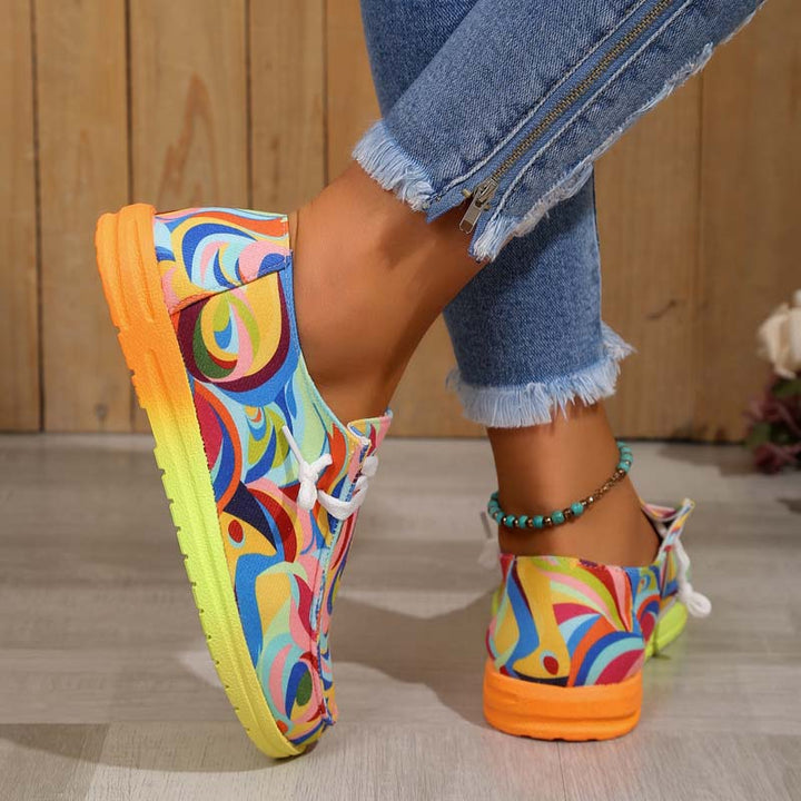 Levoire | Jolis Baskets Colorées Décontractées Pour Femmes
