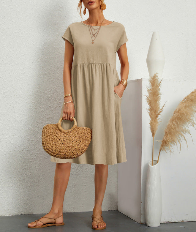 Levoire | A-ligne robe A-ligne robe Fabricant Kaki