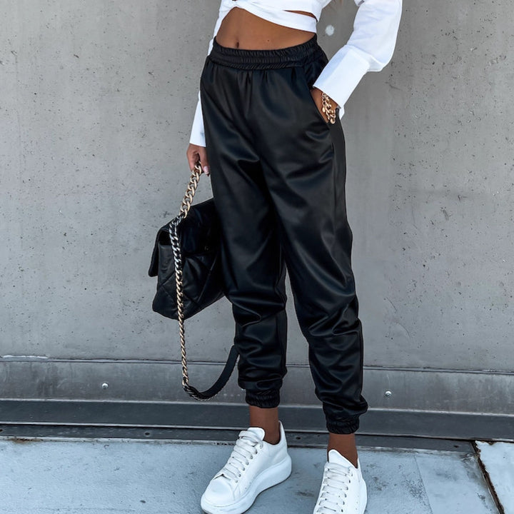 Pantalons de jogging confortables pour femmes avec taille élastique et poches pratiques Levoire