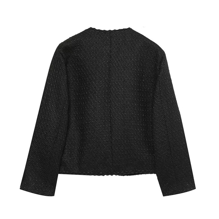 Levoire | Veste chic avec structure de boutons et jupe courte