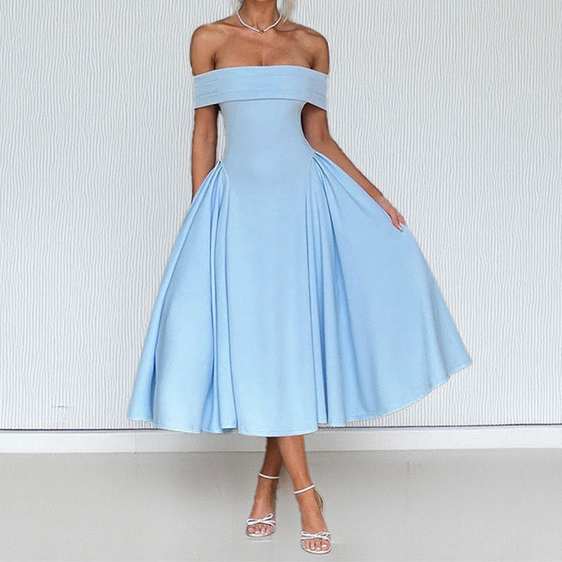 Robe de soirée léopard pour femme Levoire