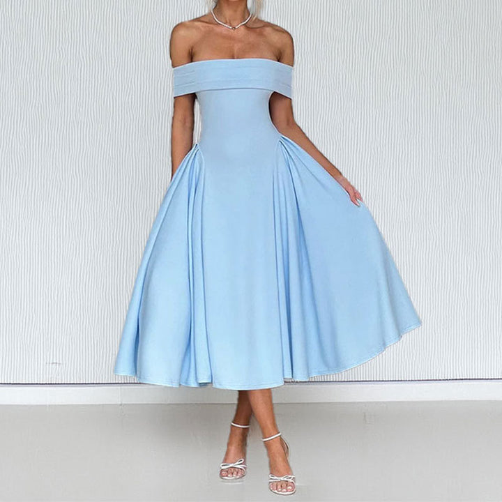 Robe de soirée léopard pour femme Levoire
