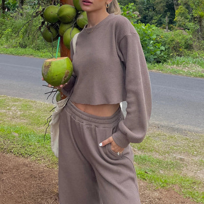 Levoire | Pull de Lounge Relaxant et Pantalon Braun