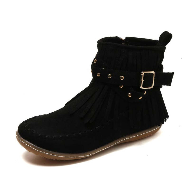 Levoire | Bottines Boho Avec Ornements Et Boucles Pour Femmes