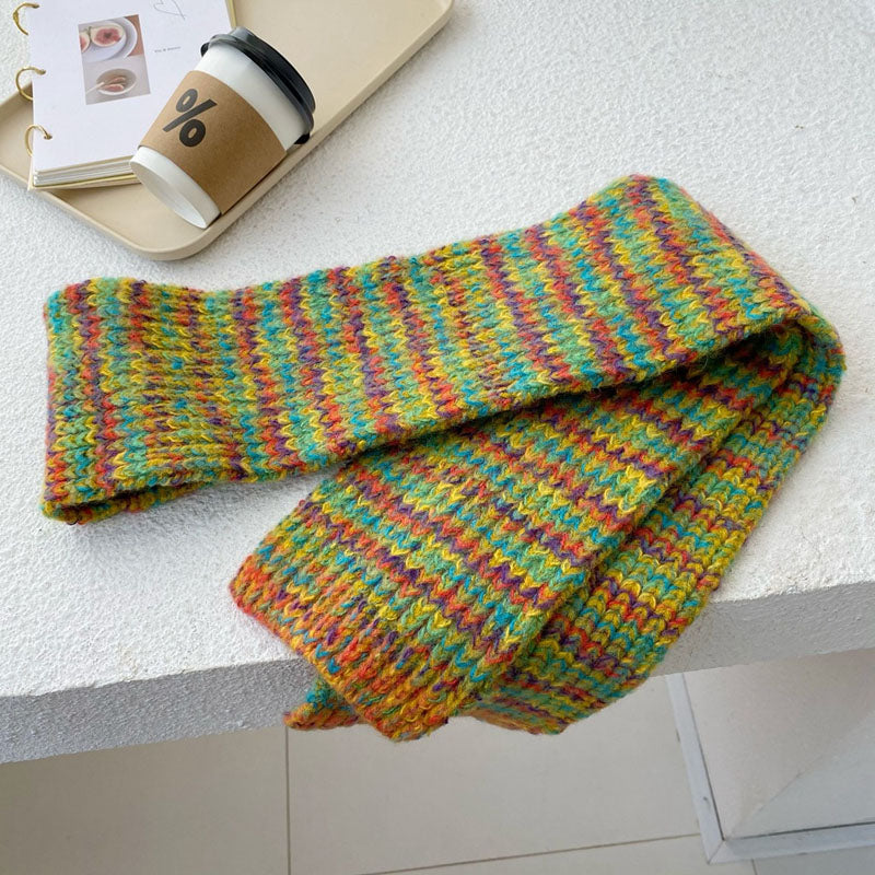 Levoire | Écharpe Tricotée Chaude Vintage