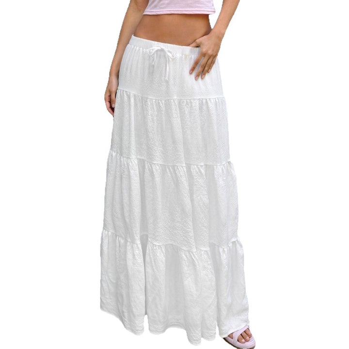 Jupe maxi femme en coton aérien Levoire
