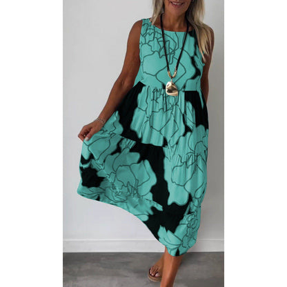 Levoire | Nœud papillon Mode Imprimé Sans manches Nœud papillon Vert