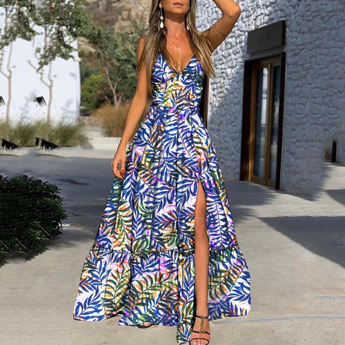 Levoire | Eloisa robe imprimée à trois couleurs