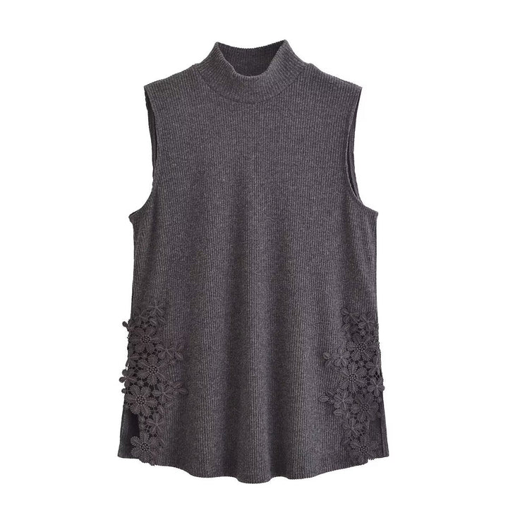 Levoire | Chic & Simple Haut Sans Bretelles Ensemble Jupe Longue Haut gris A3