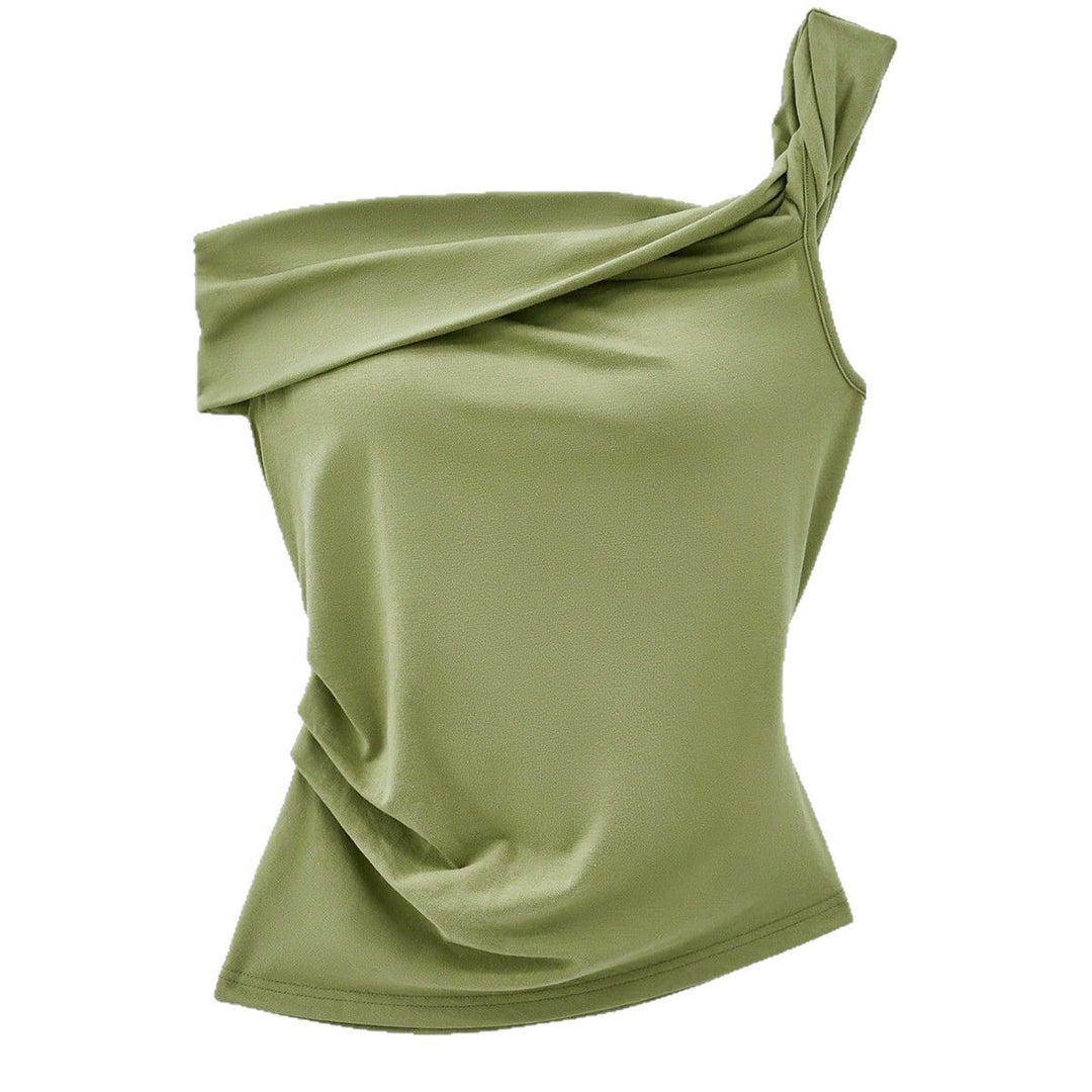 Top asymétrique pour femmes avec un design drapable Levoire