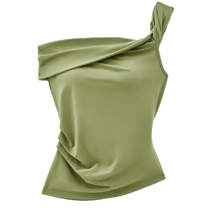 Top asymétrique pour femmes avec un design drapable Levoire