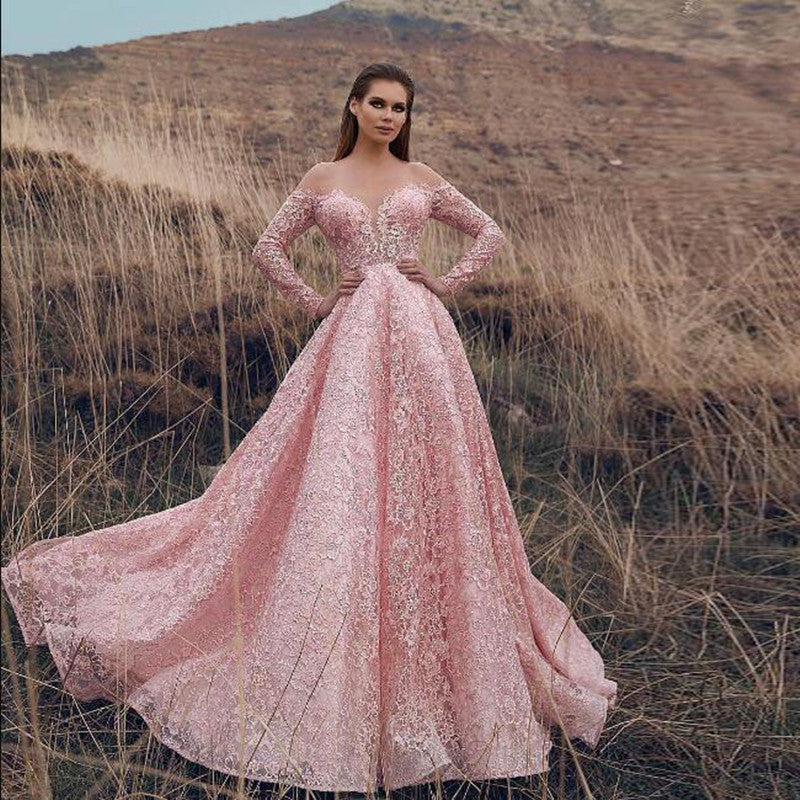 Levoire | Glamouröös Grande Jupe Facile Robe Longue