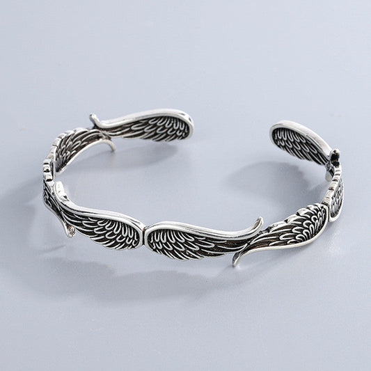 Levoire | Bracelet Avec Ailes D'Ange Argent