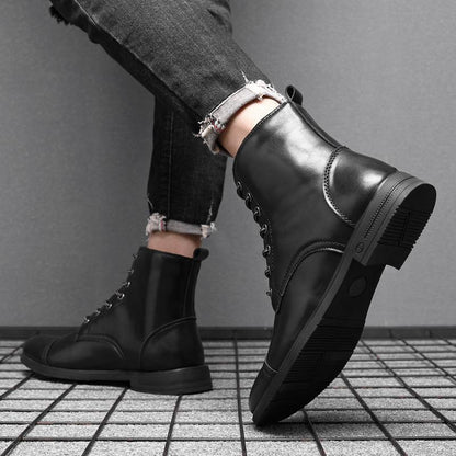 Levoire | Bottes En Cuir Semelle Durable
