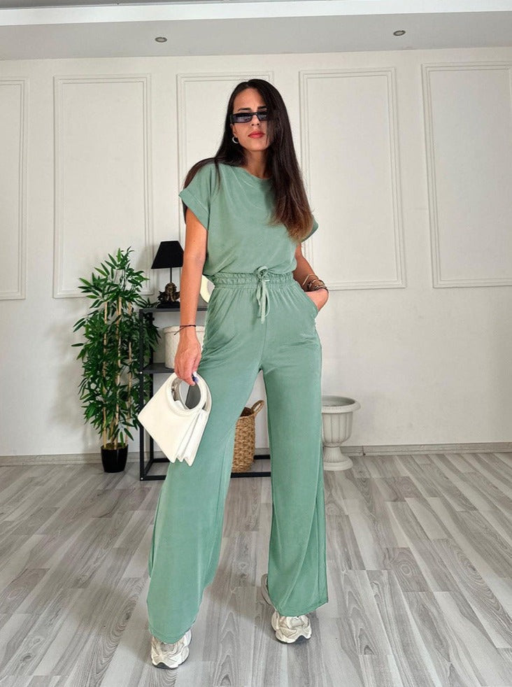 Levoire | Combinaison Manches Courtes Taille Haute