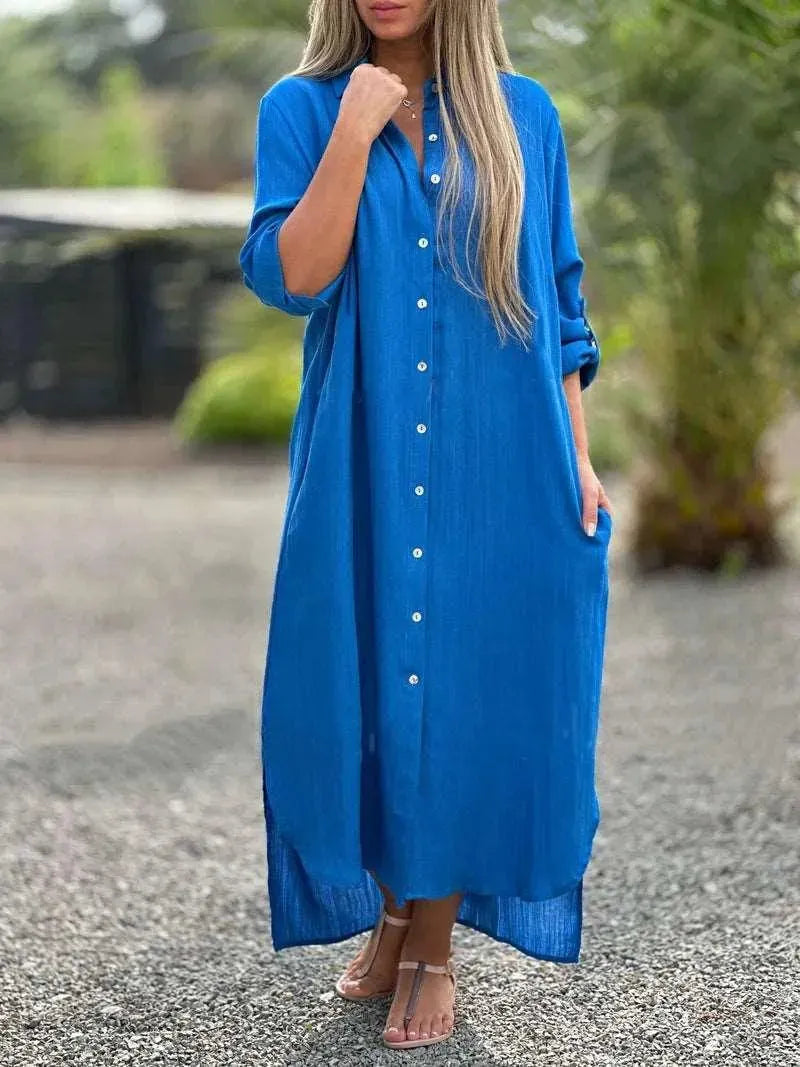 Levoire | Pull de détente pour femmes avec des manches longues Bleu