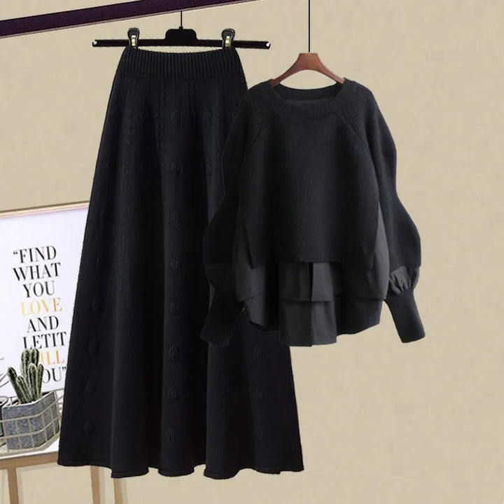 Levoire | Série De Confort Vêtements De Jour Et Robe Musta - Musta (Seulement 8 unités disponibles)