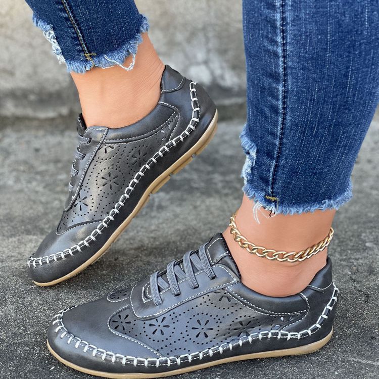 Levoire | Lett Toboggan Talon Pied Nu Chaussures Gris foncé