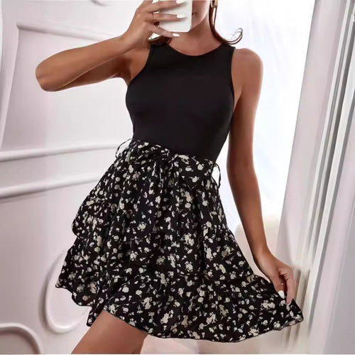 Levoire | Robe Mini Avec Des Manches Flottantes