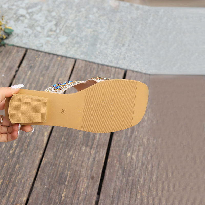 Levoire | Chaussons De Luxe En Cristal Pour Femmes