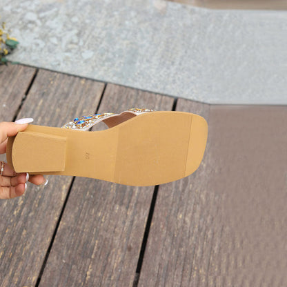 Levoire | Chaussons De Luxe En Cristal Pour Femmes