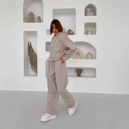 Levoire | Rentoo bleu marine à manches longues vêtement deux pièces