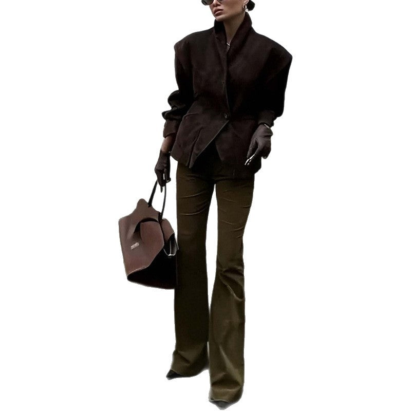 Veste oversize femme en matériau de haute qualité Levoire