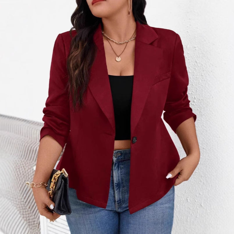 Blazer féminin à la mode en tissu texturé Levoire