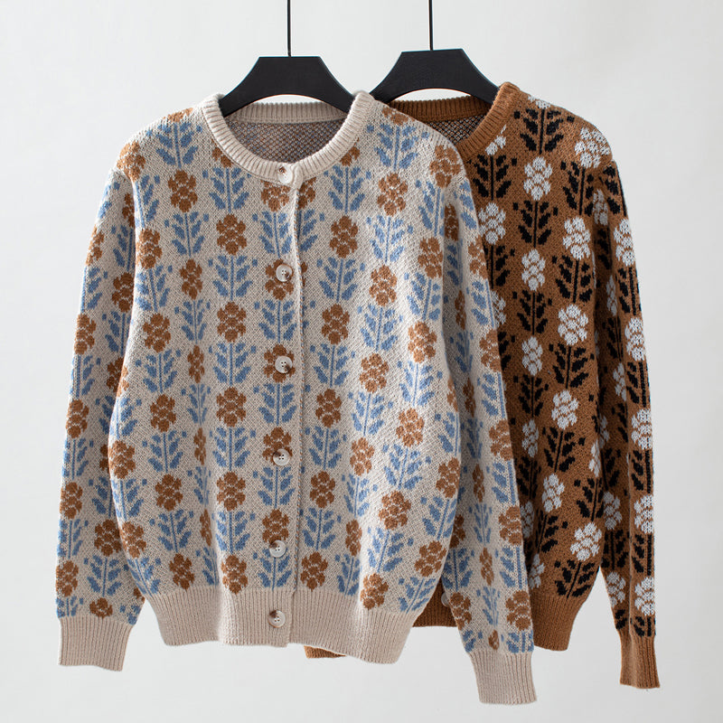 Levoire | Tricoté À Fleurs Vintage