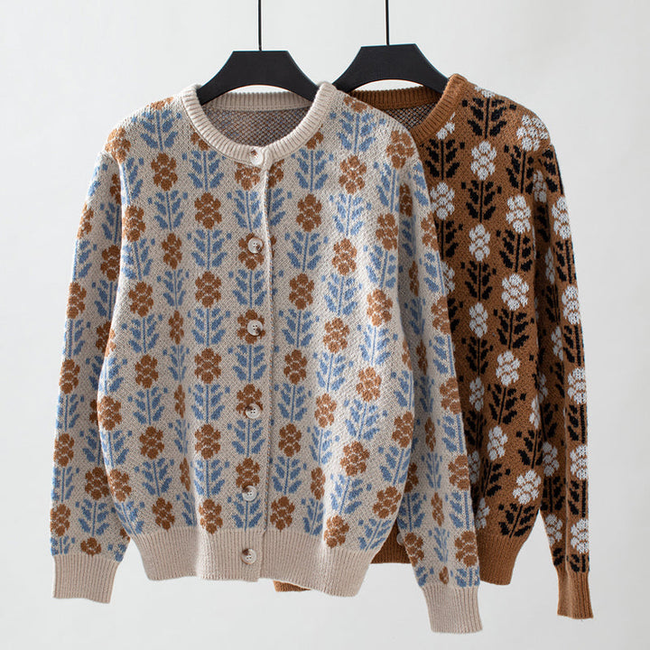 Levoire | Tricoté À Fleurs Vintage