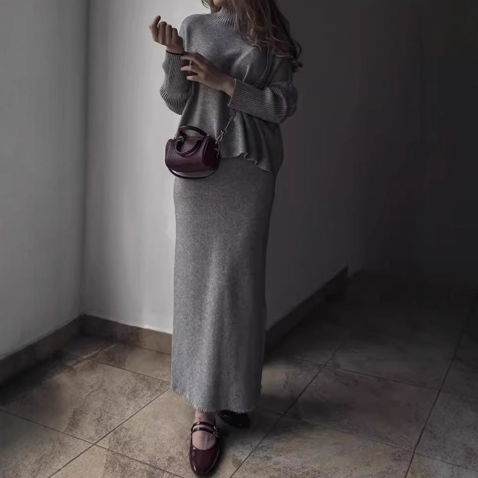 Robe en tricot pour femmes dans une coupe décontractée surdimensionnée Levoire