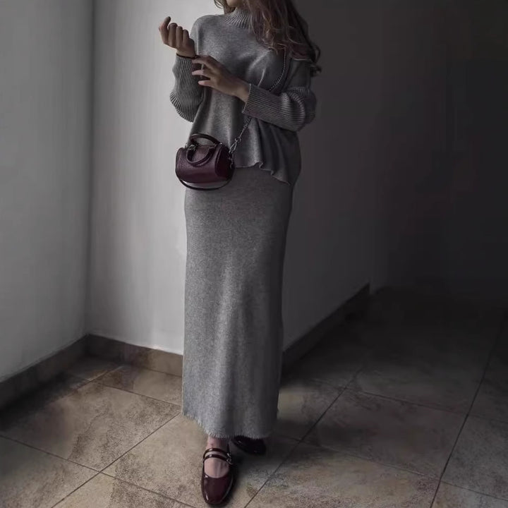 Robe en tricot pour femmes dans une coupe décontractée surdimensionnée Levoire