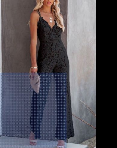 Levoire | Robe Boho Salopette Sans manches Noir