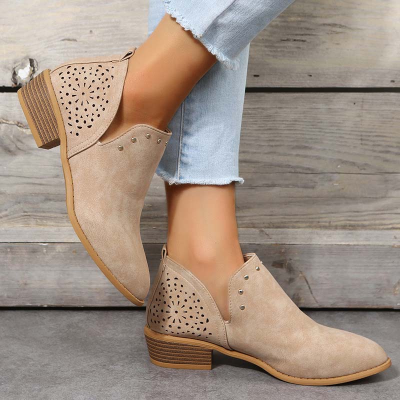 Levoire | Bottines Creuses À Bout Pointu