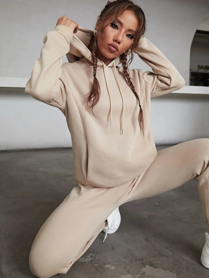 Levoire | Robe à capuche pour femmes Abricot