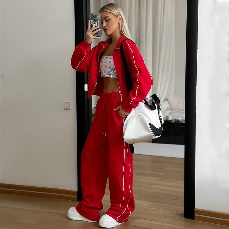 Levoire | Veste de sport à cordon Ensemble de pantalons longs