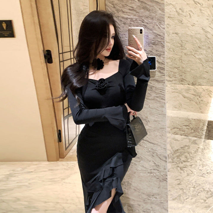 Levoire | Élégant Robe Longue Plissée